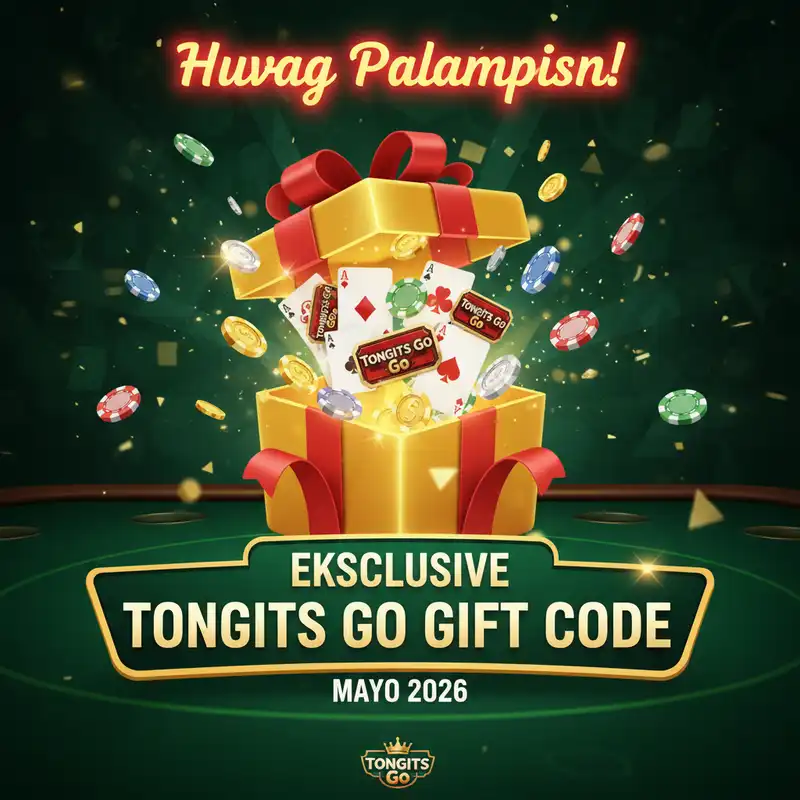 Eksklusibong Tongits Go Gift Code Mayo 2026 Event